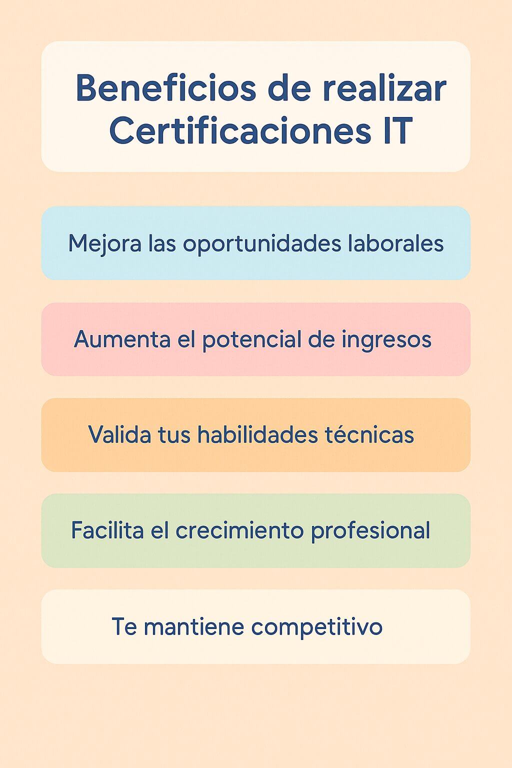 Certificaciones IT mejor pagadas y su impacto en empresas