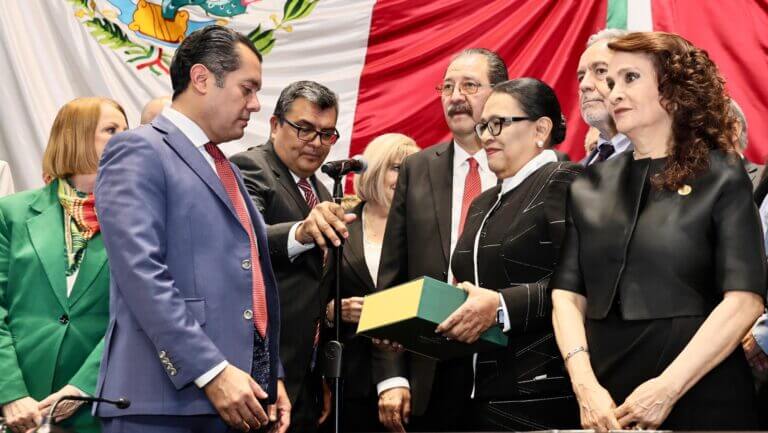 Gobernacion-Rosa-Icela-Rodriguez-Sergio-Luna-primer-informe