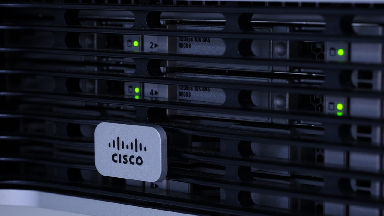 Phatthalung,,Thailand,-,July,18,,2021:,Close,Up,Cisco,Logo