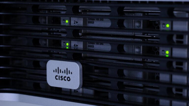 Phatthalung,,Thailand,-,July,18,,2021:,Close,Up,Cisco,Logo