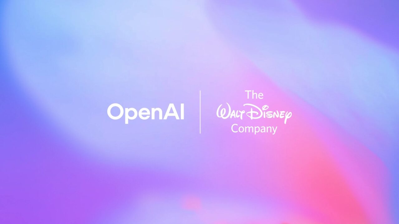Logos de OpenAI y The Walt Disney