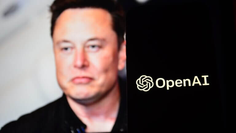 Elon,Musk,,Owner,Of,X,,In,The,Background.,Artificial,Intelligence