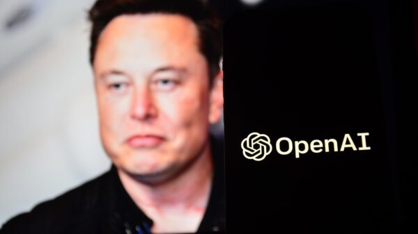 Elon,Musk,,Owner,Of,X,,In,The,Background.,Artificial,Intelligence