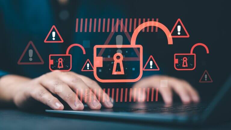 Hacking,And,System,Intrusion,Concept,With,A,Hacker,Using,A