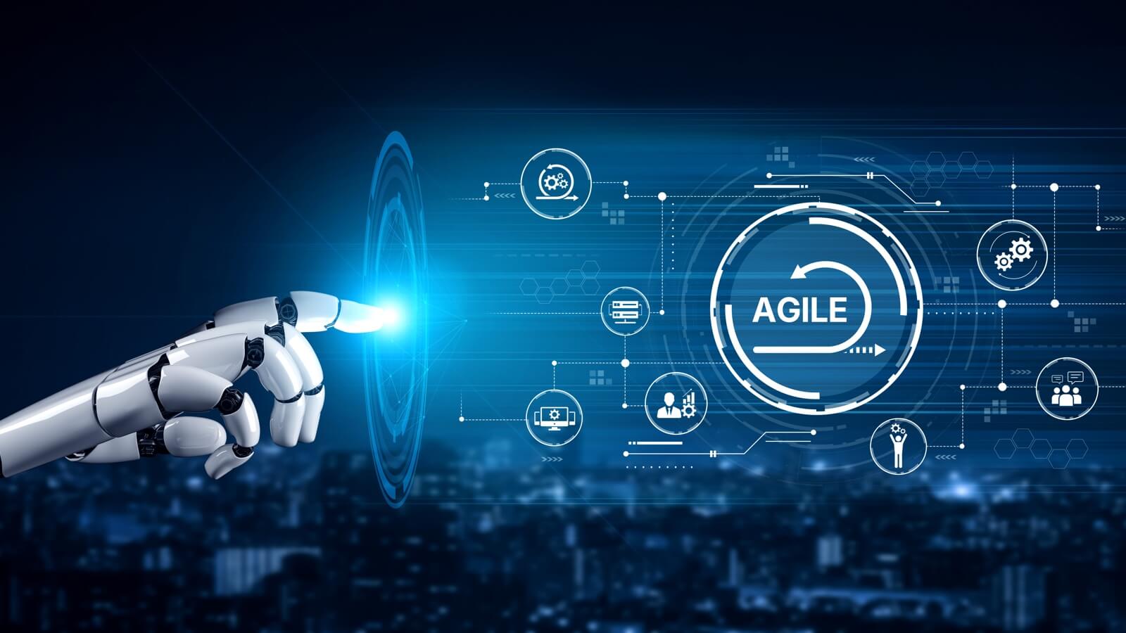 Ai,Enhances,Agile,Projects,With,Smart,Planning,Tools,,Virtual,Collaboration,