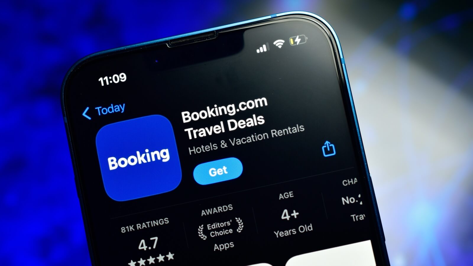 New,Delhi,,India,20,March,2024:-,Booking.com,App,For,Travel