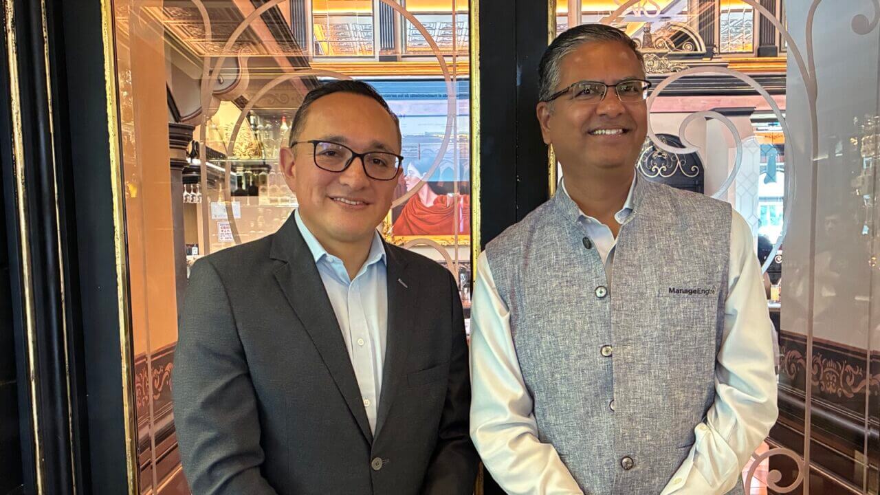 Wilson Calderón y Rajesh Ganesan presentan reporte sobre la orquestación de AI en México