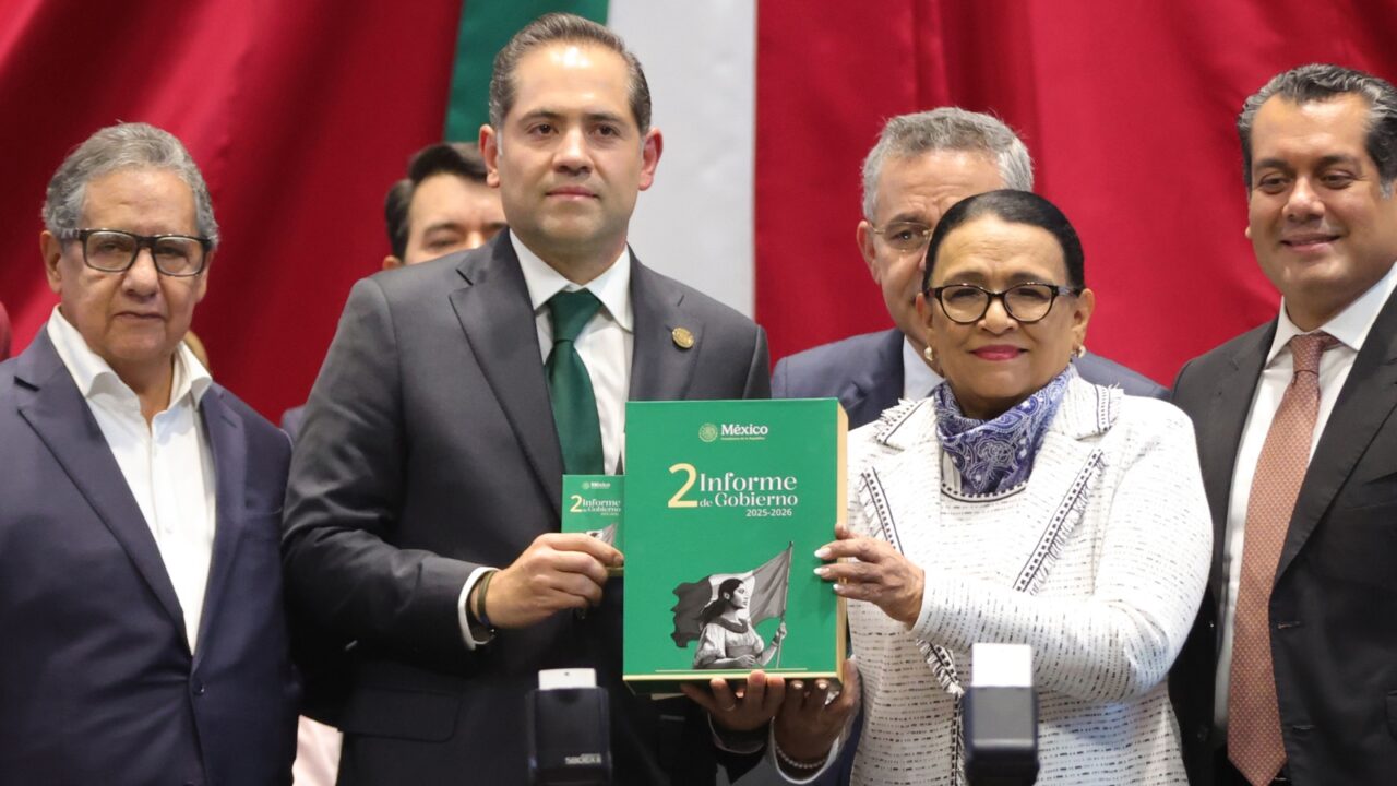 Entrega del Segundo Informe de Gobierno donde se detallan los avances de la Nube MX y la soberanía tecnológica.